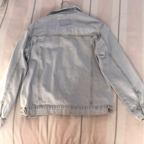 SOLD! Jean jacket, light wash - Picture 3 of 3